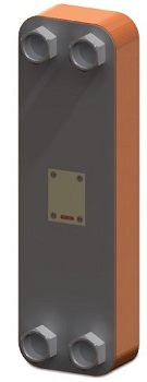 Паяный теплообменник HYDAC HEX S722-150