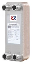 Паяный пластинчатый теплообменник Ридан XB51L