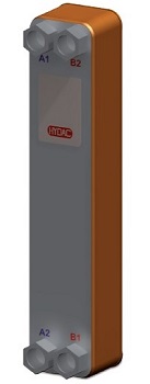 Паяный теплообменник HYDAC HEX S615-50