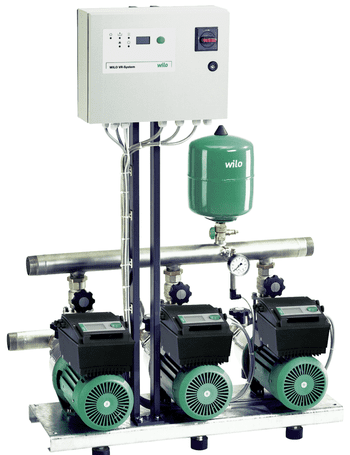 Установка повышения давления Wilo COR-2 MHIE 205/VR