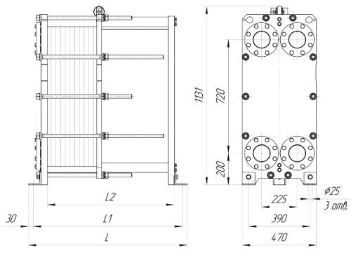 Теплообменник Ридан XGF100-034