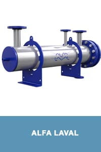 Кожухотрубный теплообменник фирмы Alfa Laval